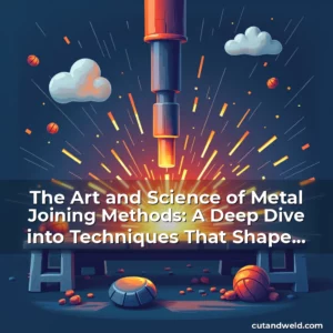 Artistic representation for The Art and Science of Metal Joining Methods: A Deep Dive into Techniques That Shape Modern Industry