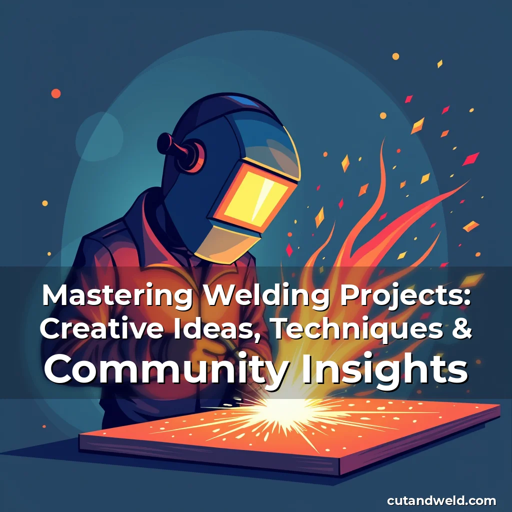 Read more about the article Mastering Welding Projects: Creative Ideas, Techniques & Community Insights