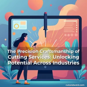 Artistic representation for The Precision Craftsmanship of Cutting Services: Unlocking Potential Across Industries