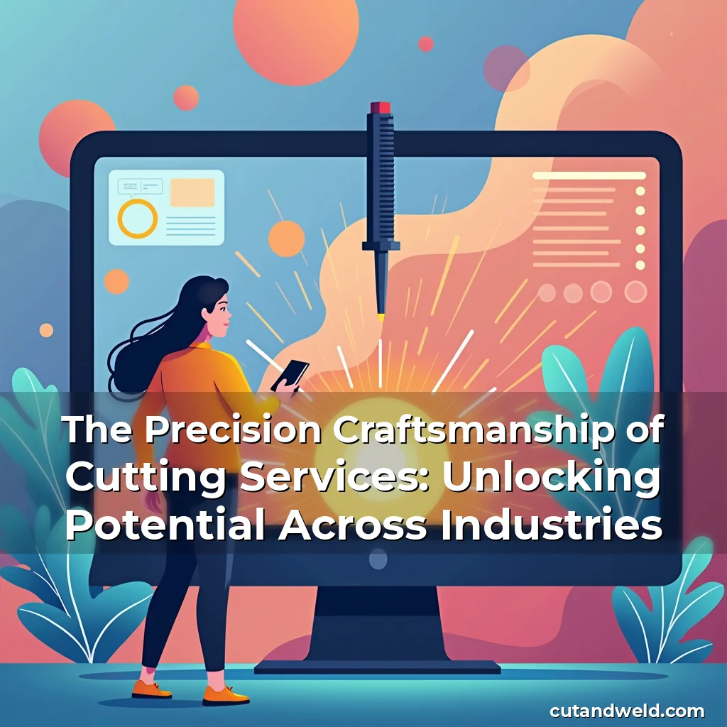 Read more about the article The Precision Craftsmanship of Cutting Services: Unlocking Potential Across Industries