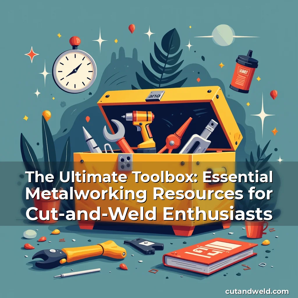 Read more about the article The Ultimate Toolbox: Essential Metalworking Resources for Cut-and-Weld Enthusiasts