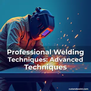 Artistic representation for Professional Welding Techniques: Advanced Techniques
