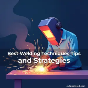 Artistic representation for Best Welding Techniques Tips and Strategies