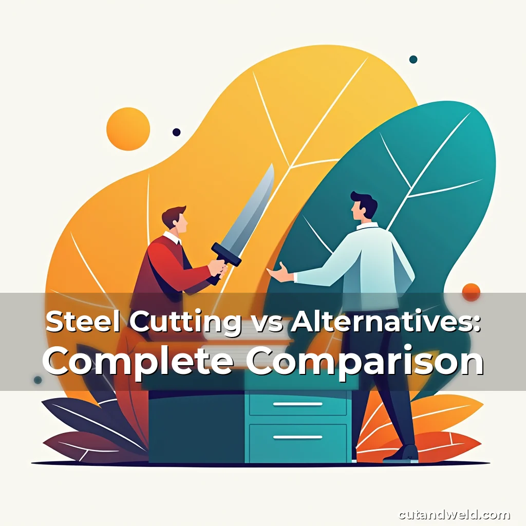 Artistic representation for Steel Cutting vs Alternatives: Complete Comparison