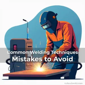 Artistic representation for Common Welding Techniques Mistakes to Avoid