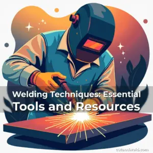 Artistic representation for Welding Techniques: Essential Tools and Resources