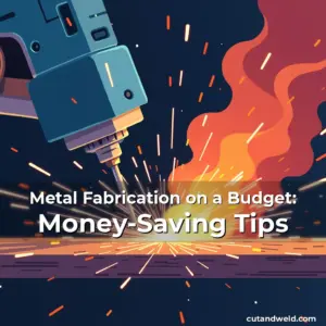 Artistic representation for Metal Fabrication on a Budget: Money-Saving Tips