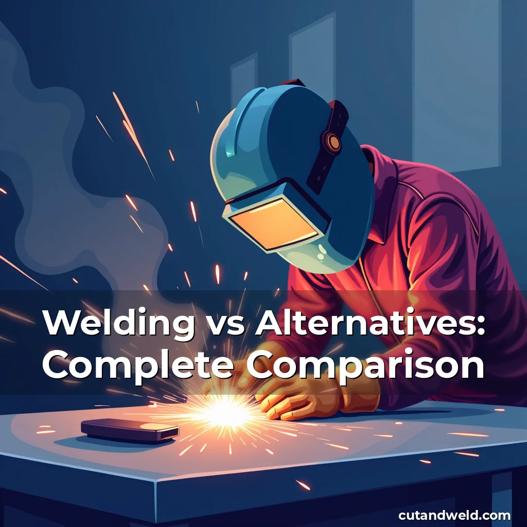 Artistic representation for Welding vs Alternatives: Complete Comparison