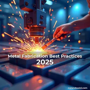 Artistic representation for Metal Fabrication Best Practices 2025
