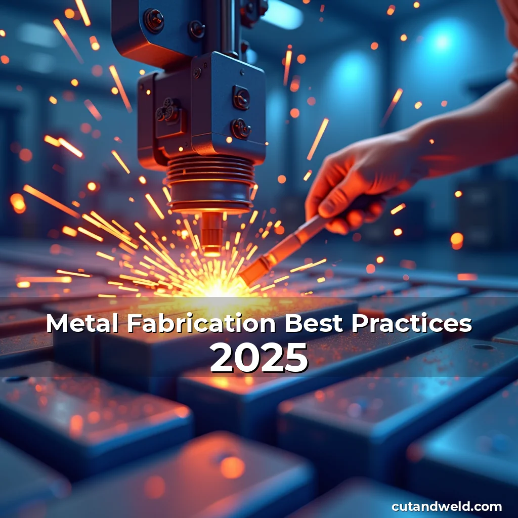 Artistic representation for Metal Fabrication Best Practices 2025