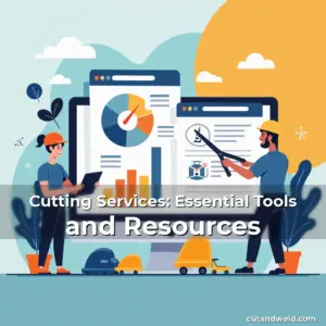 Artistic representation for Cutting Services: Essential Tools and Resources