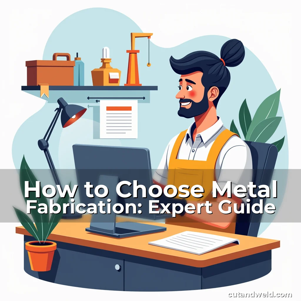 Artistic representation for How to Choose Metal Fabrication: Expert Guide