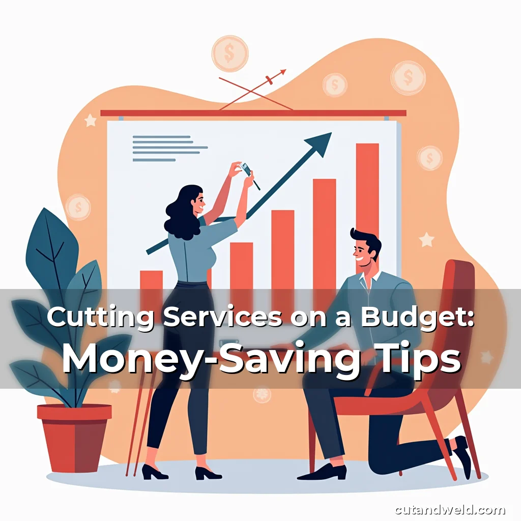 Artistic representation for Cutting Services on a Budget: Money-Saving Tips