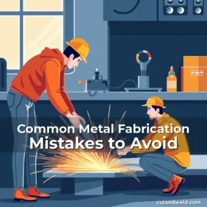 Artistic representation for Common Metal Fabrication Mistakes to Avoid