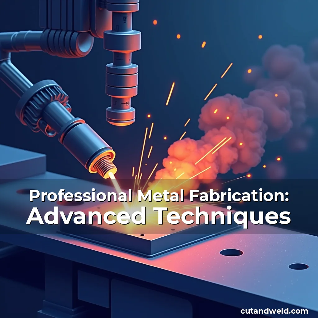 Artistic representation for Professional Metal Fabrication: Advanced Techniques