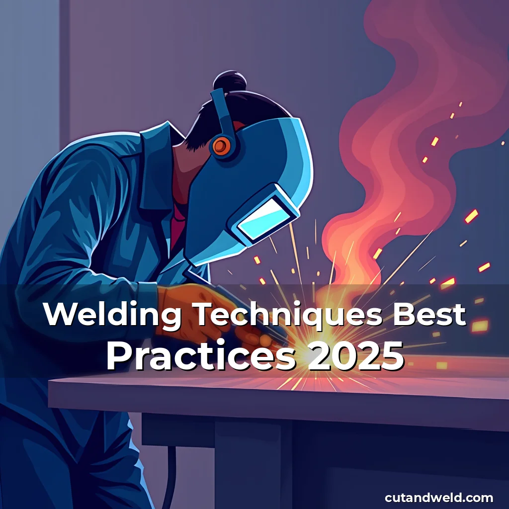 Artistic representation for Welding Techniques Best Practices 2025