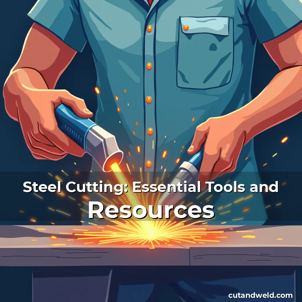 Artistic representation for Steel Cutting: Essential Tools and Resources