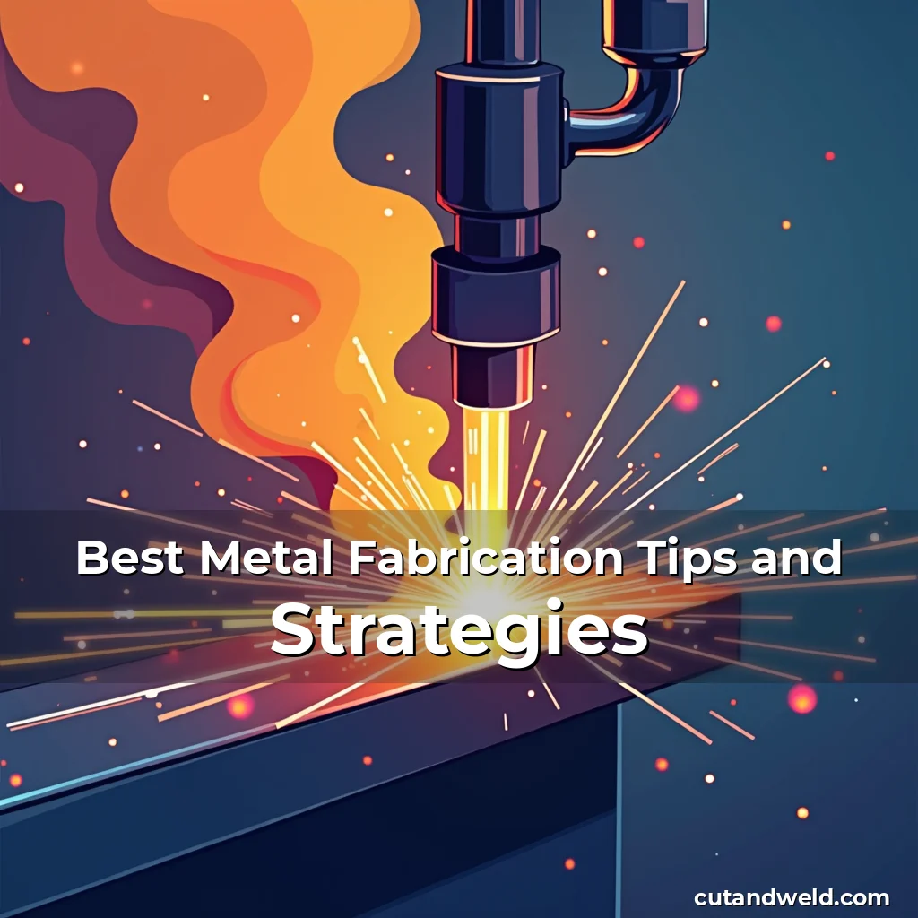 Artistic representation for Best Metal Fabrication Tips and Strategies