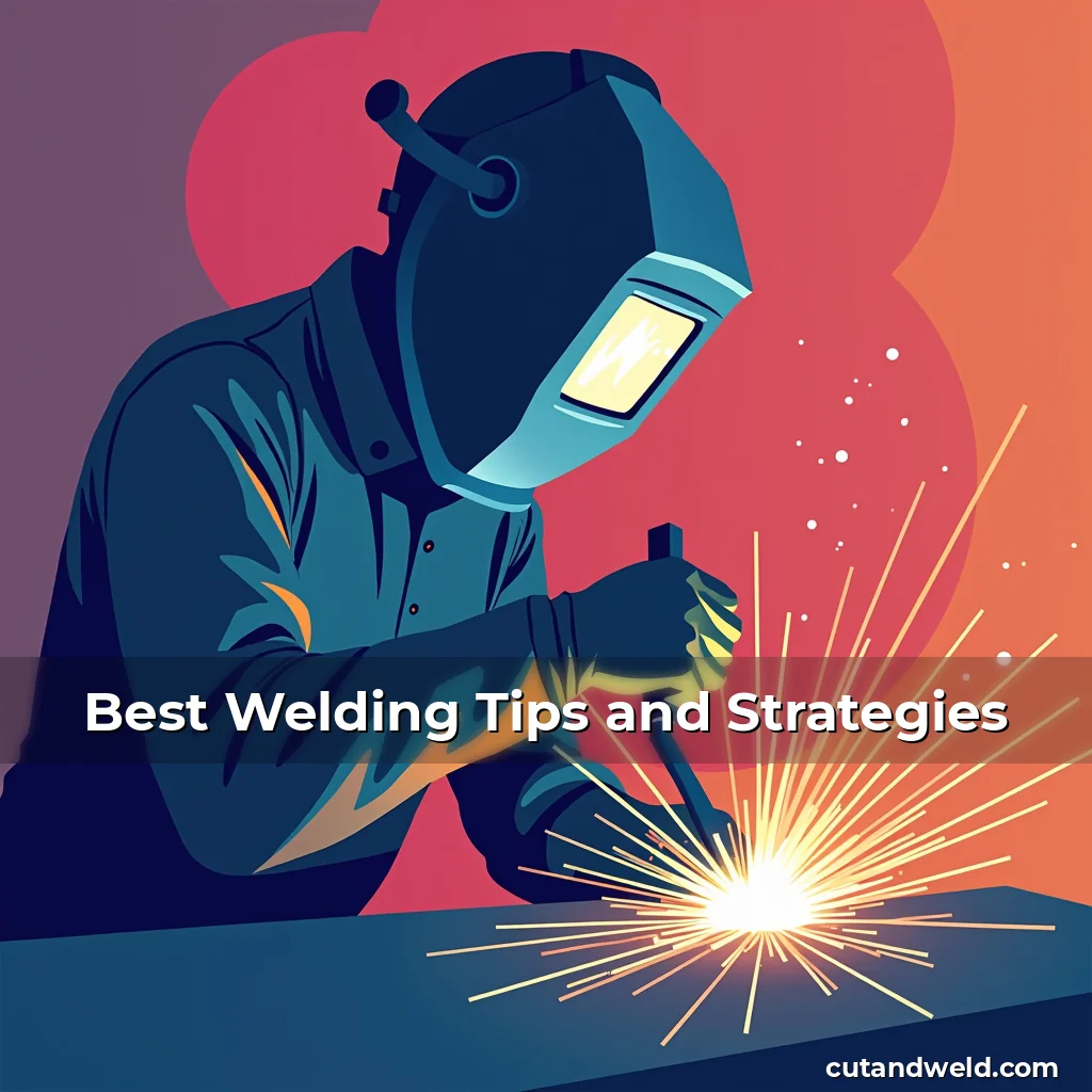 Artistic representation for Best Welding Tips and Strategies