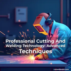 Artistic representation for Professional Cutting And Welding Technology: Advanced Techniques