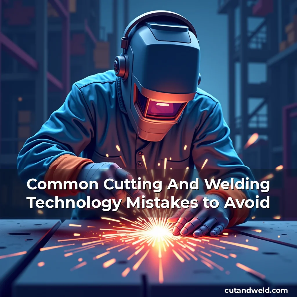 Artistic representation for Common Cutting And Welding Technology Mistakes to Avoid