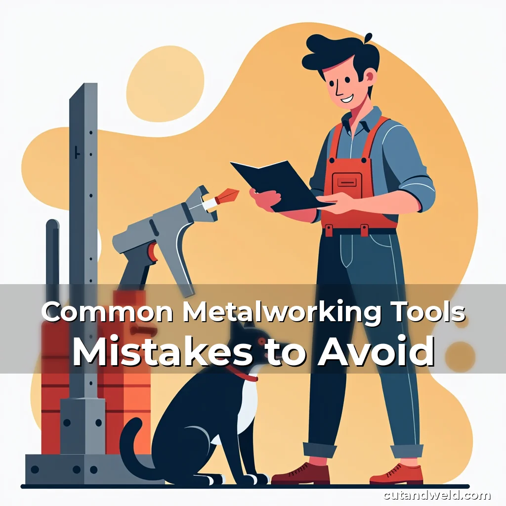 Artistic representation for Common Metalworking Tools Mistakes to Avoid