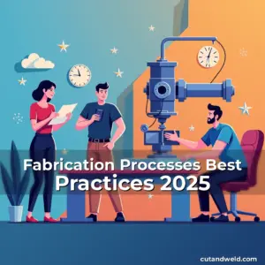Artistic representation for Fabrication Processes Best Practices 2025