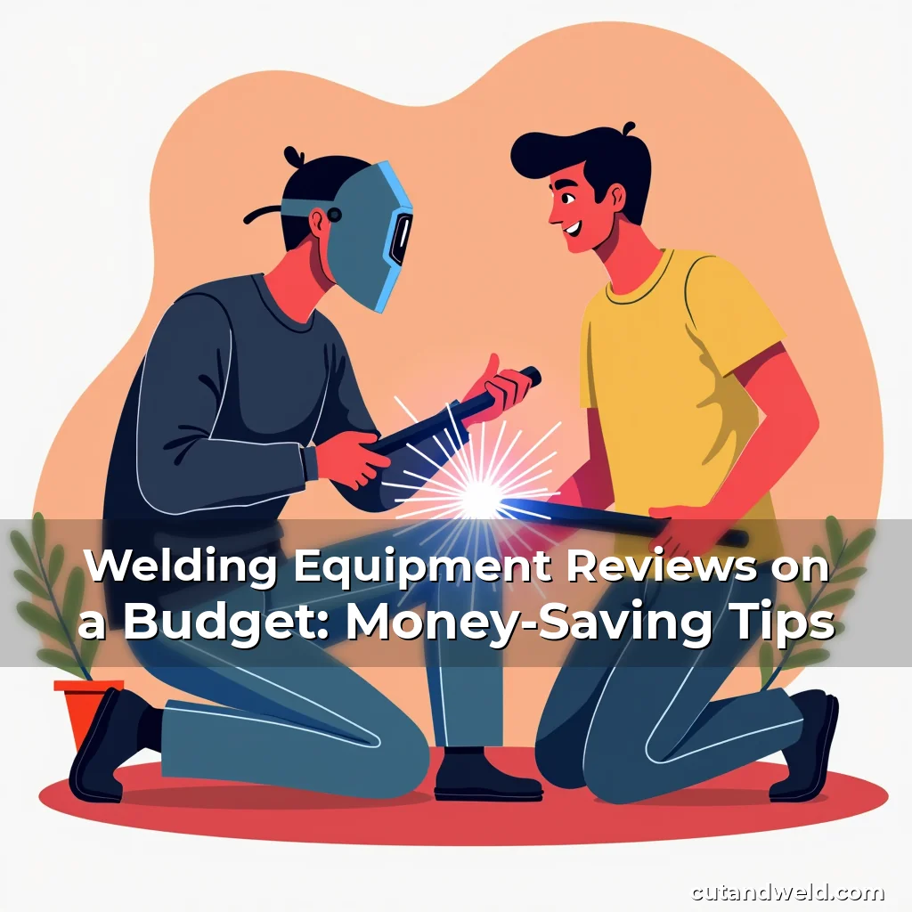 Artistic representation for Welding Equipment Reviews on a Budget: Money-Saving Tips