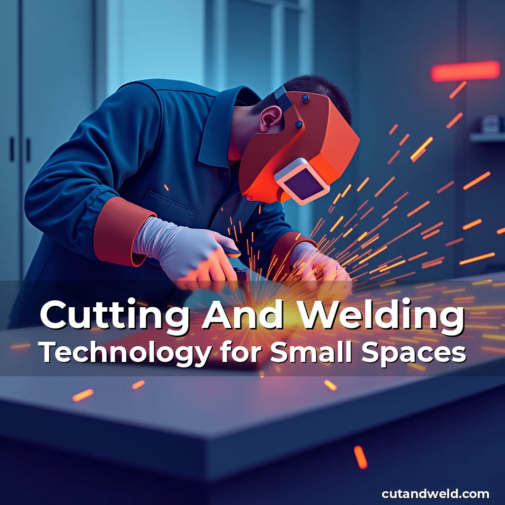 Artistic representation for Cutting And Welding Technology for Small Spaces