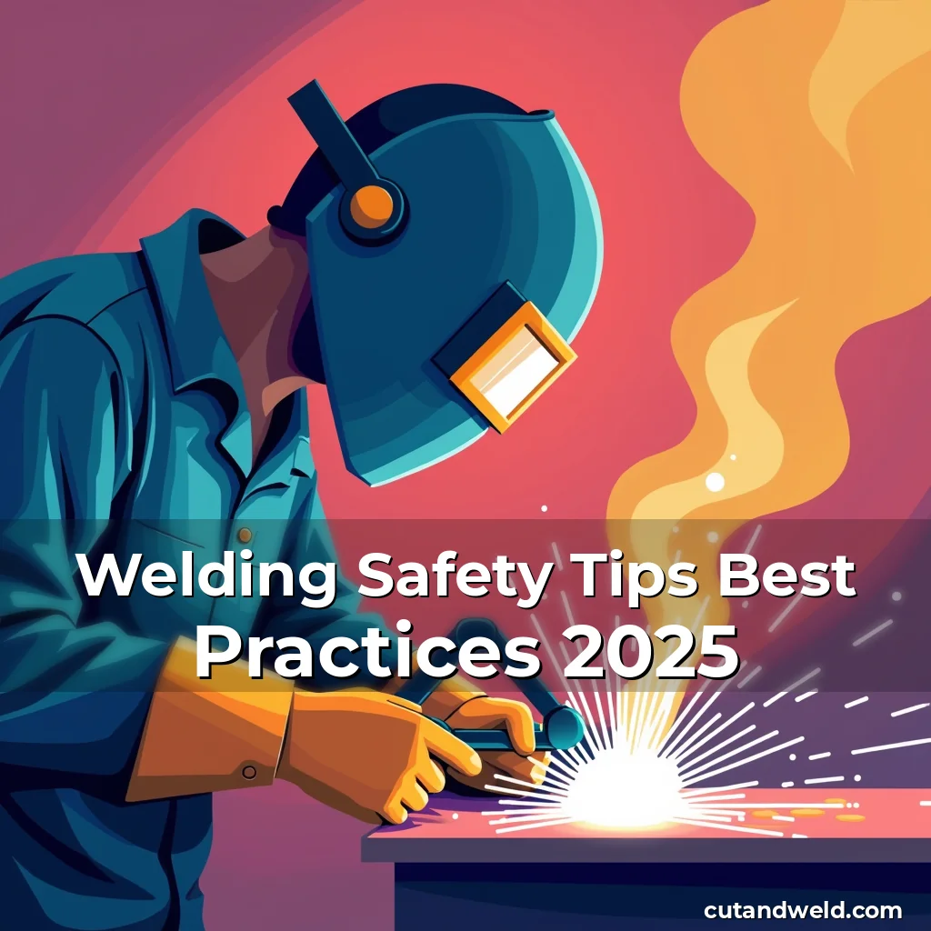 Artistic representation for Welding Safety Tips Best Practices 2025