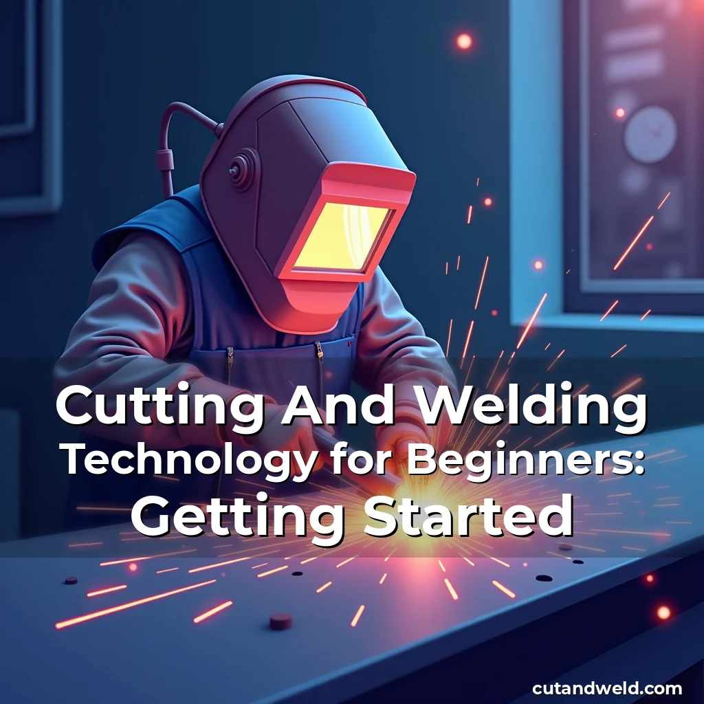Artistic representation for Cutting And Welding Technology for Beginners: Getting Started