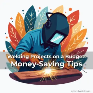 Artistic representation for Welding Projects on a Budget: Money-Saving Tips