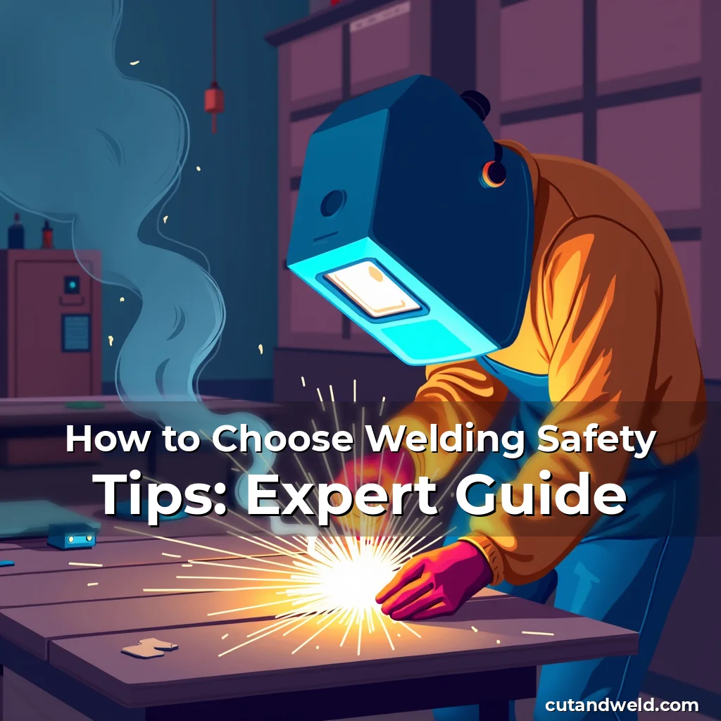 Artistic representation for How to Choose Welding Safety Tips: Expert Guide