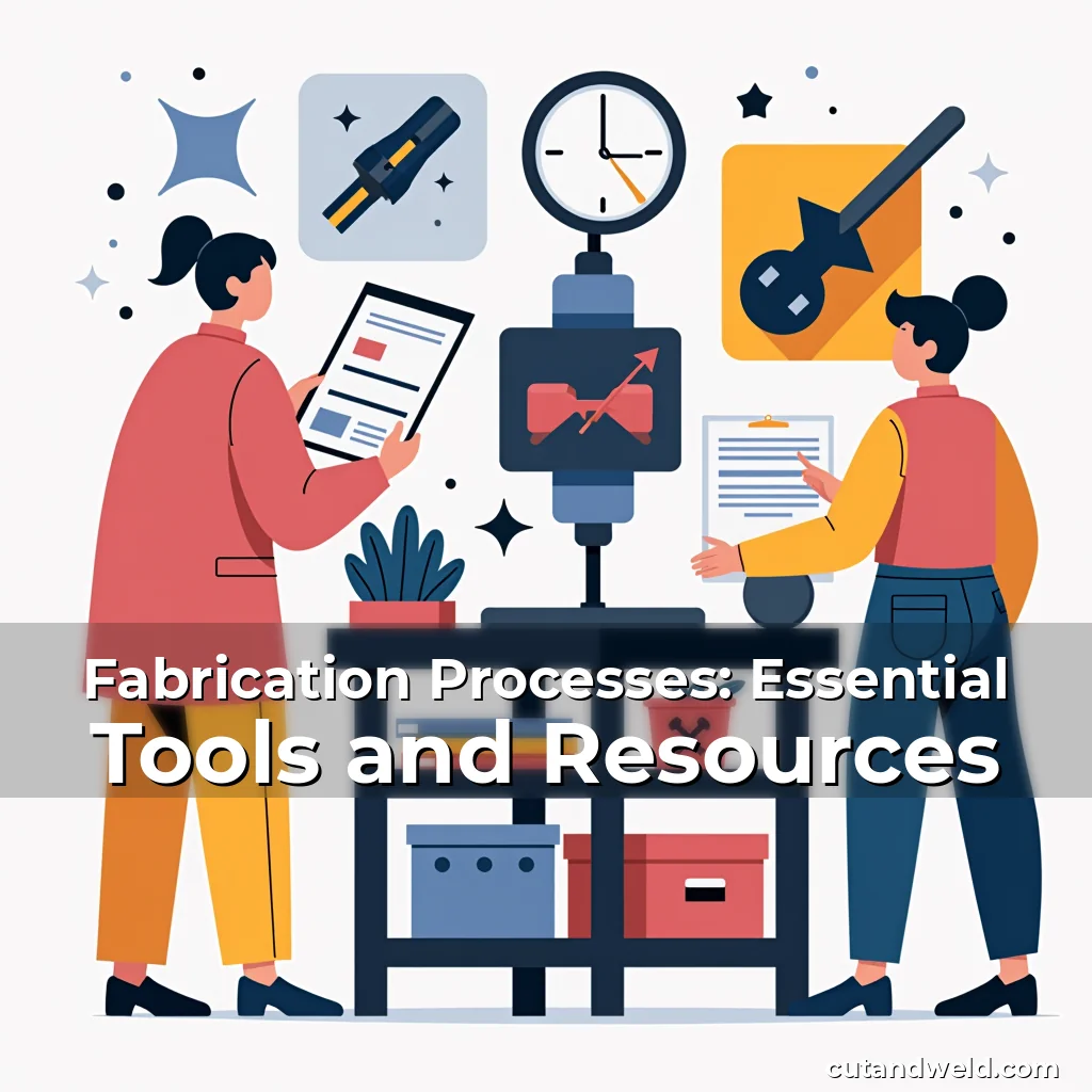 Artistic representation for Fabrication Processes: Essential Tools and Resources
