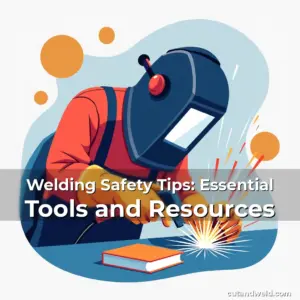 Artistic representation for Welding Safety Tips: Essential Tools and Resources