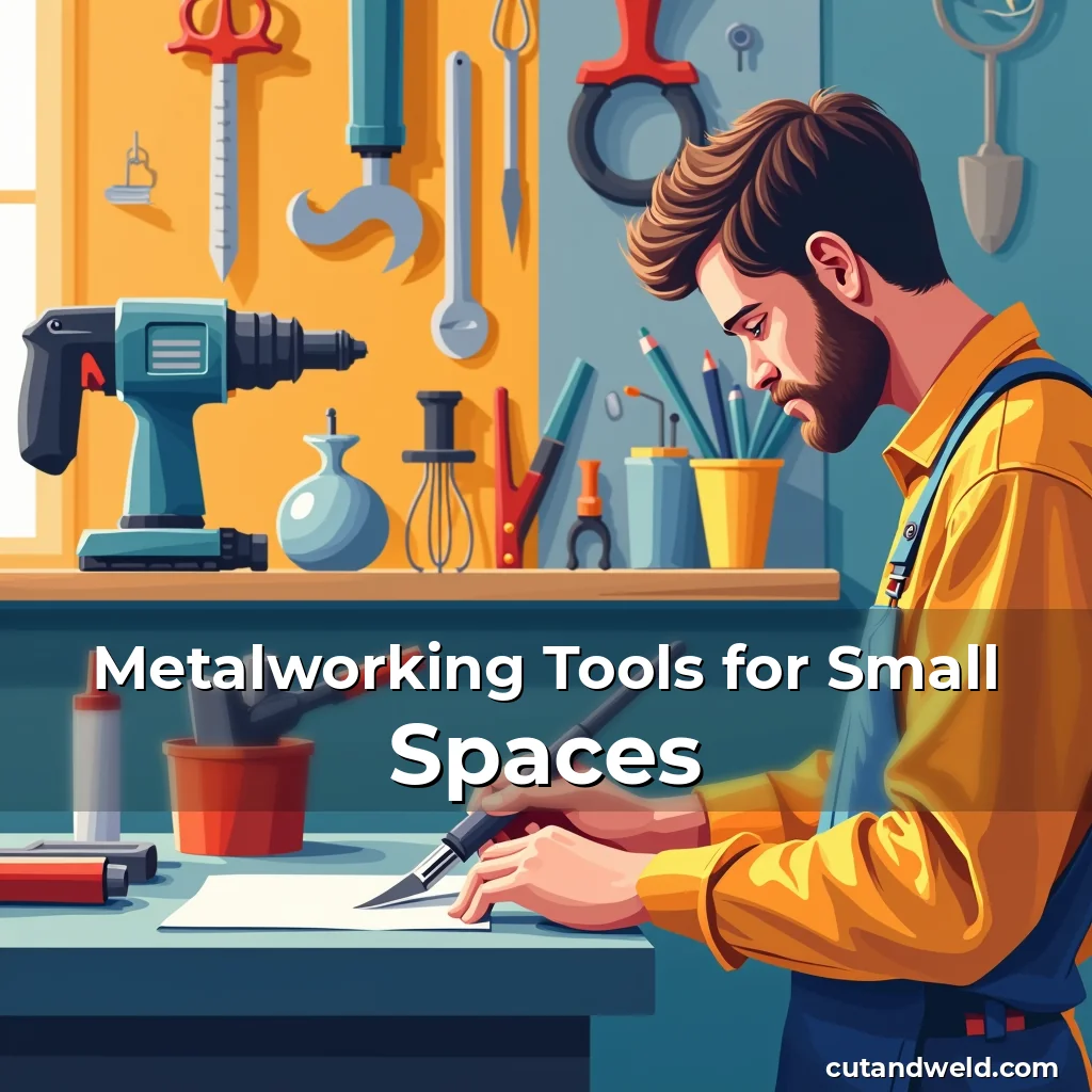 Artistic representation for Metalworking Tools for Small Spaces