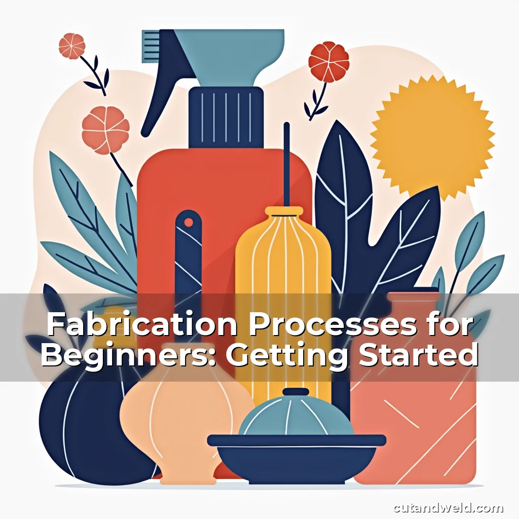 Artistic representation for Fabrication Processes for Beginners: Getting Started
