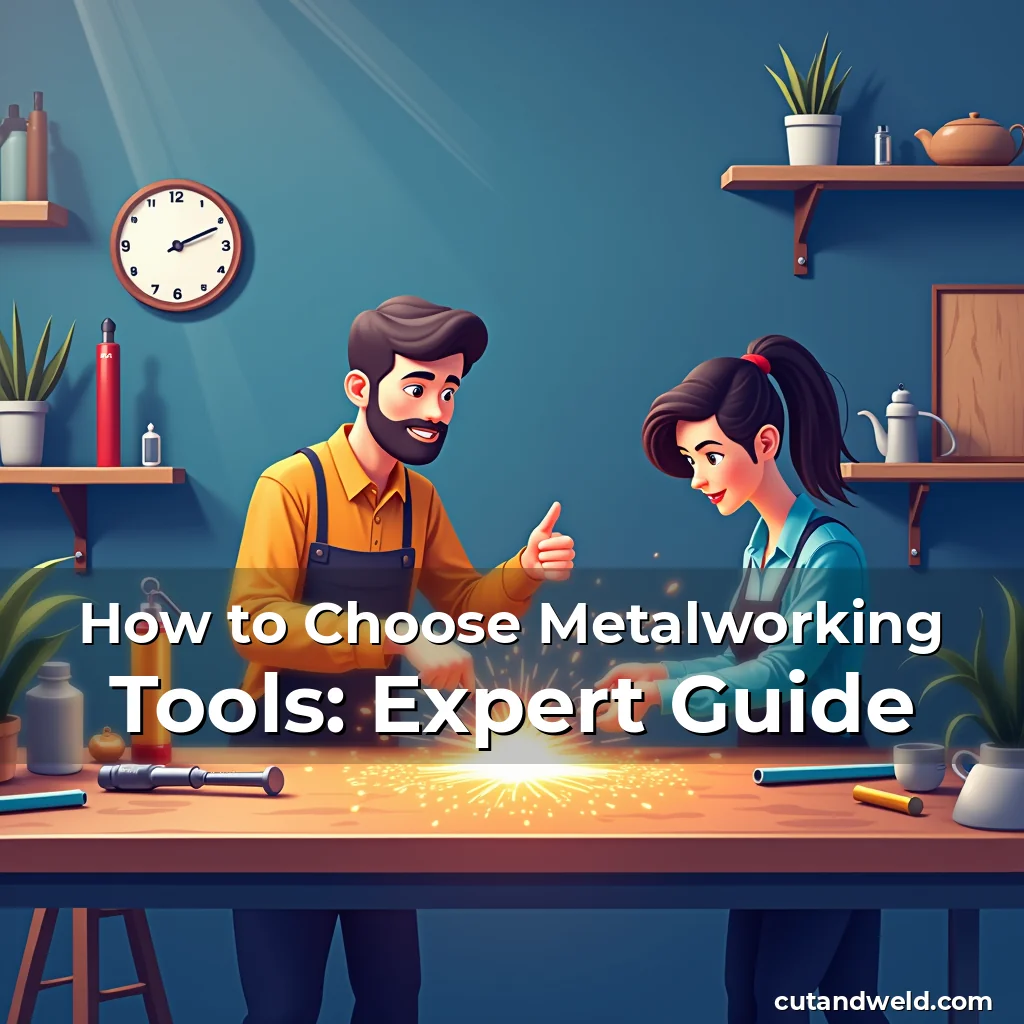 Artistic representation for How to Choose Metalworking Tools: Expert Guide