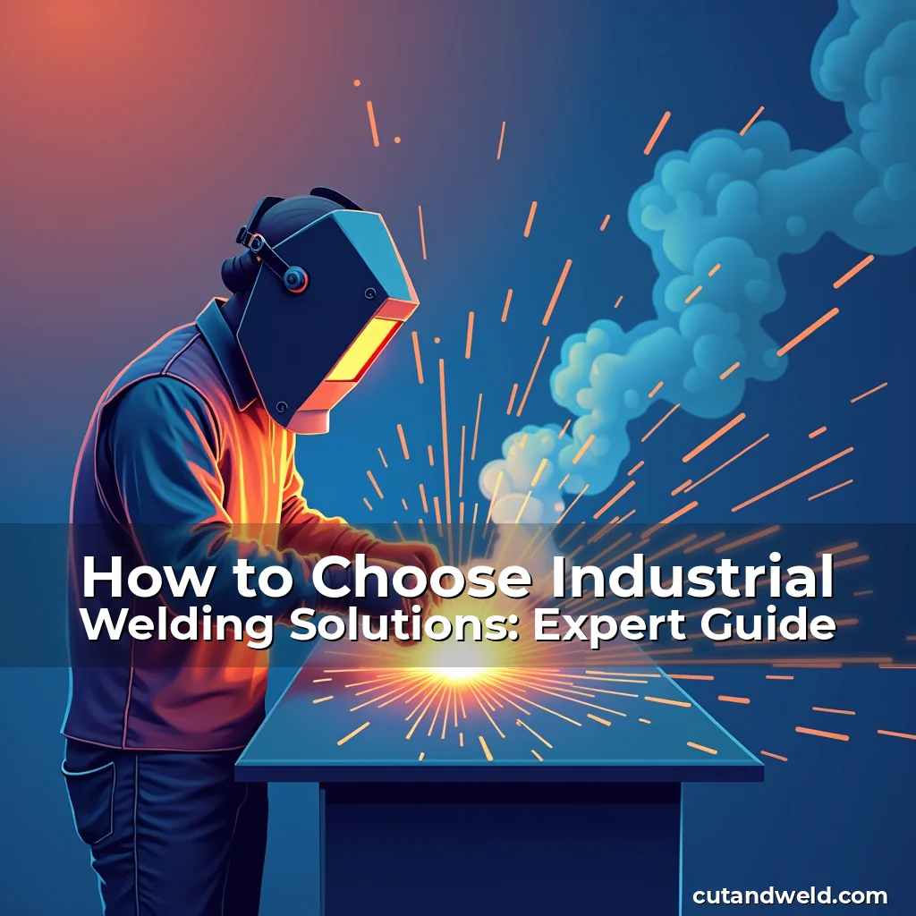 Artistic representation for How to Choose Industrial Welding Solutions: Expert Guide