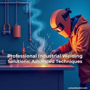 Artistic representation for Professional Industrial Welding Solutions: Advanced Techniques