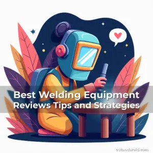 Artistic representation for Best Welding Equipment Reviews Tips and Strategies