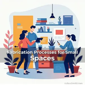 Artistic representation for Fabrication Processes for Small Spaces