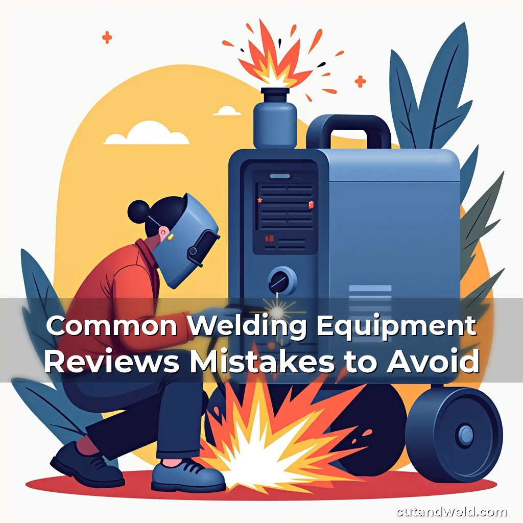Artistic representation for Common Welding Equipment Reviews Mistakes to Avoid