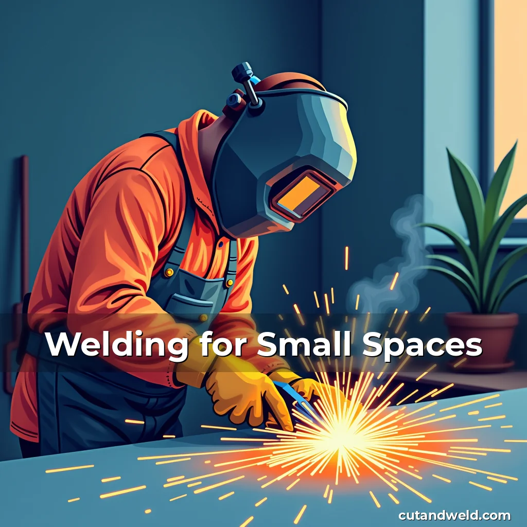 Artistic representation for Welding for Small Spaces