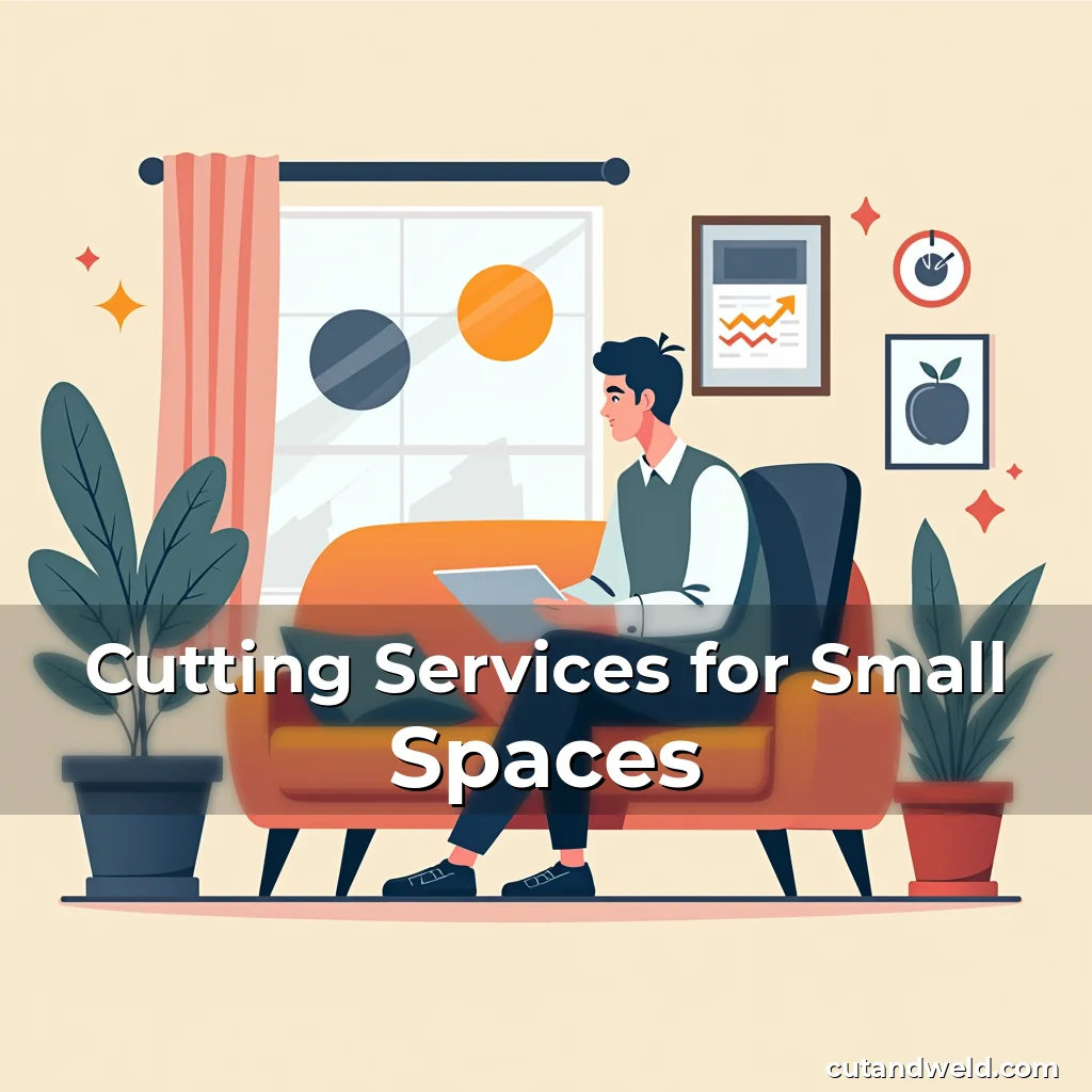 Artistic representation for Cutting Services for Small Spaces
