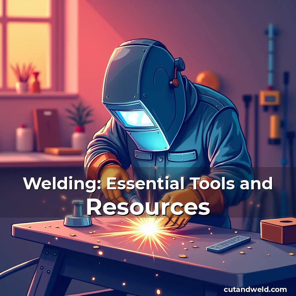 Artistic representation for Welding: Essential Tools and Resources