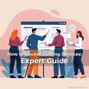 Artistic representation for How to Choose Cutting Services: Expert Guide
